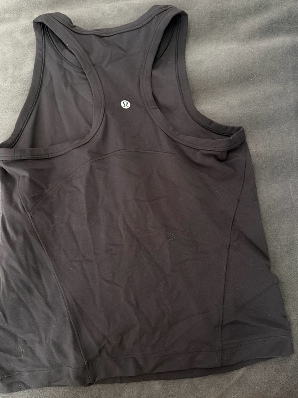 lululemon athletica Black Racerback Performance Tank